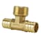 Apollo 3/4 in. Brass PEX Barb x 3/4 in. Male Pipe Thread Adapter Tee APXMT34 - alternate 2